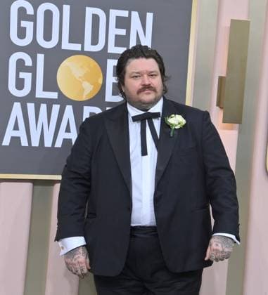Matty Matheson arrives for the 80th annual Golden Globe Awards at the Beverly Hilton in Beverly Hills, California on Tuesday, January 10, 2023.  LAP20230110157 JIMxRUYMEN