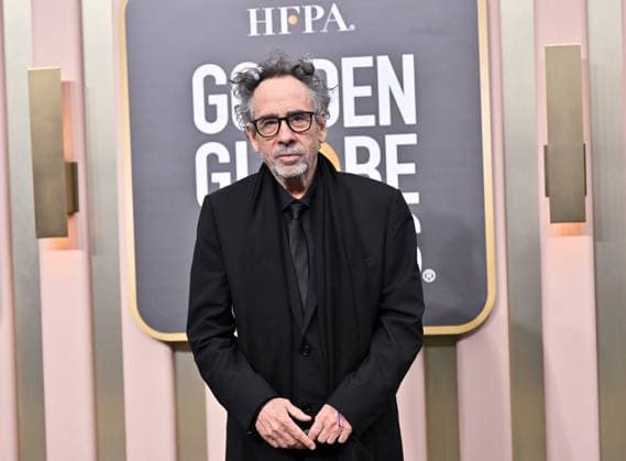 Tim Burton on the red carpet at the 80th Annual Golden Globe AwardsÂ® at the Beverly Hilton in Beverly Hills, CA on Tuesday, January 10, 2023  Copyright: xHFPAxPhotographerx 34467-011PLX