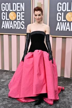Britt Lower on the red carpet at the 80th Annual Golden Globe AwardsÂ® at the Beverly Hilton in Beverly Hills, CA on Tuesday, January 10, 2023  Copyright: xHFPAxPhotographerx 34467-012PLX