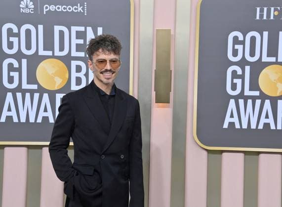 Raúl Domingo arrives for the 80th annual Golden Globe Awards at the Beverly Hilton in Beverly Hills, California on Tuesday, January 10, 2023.  LAP20230110219 JIMxRUYMEN