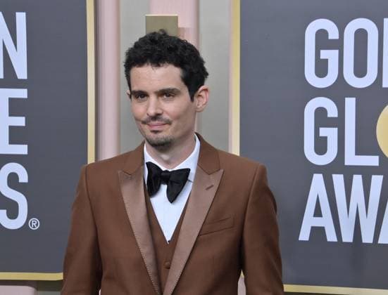 Damien Chazelle arrives for the 80th annual Golden Globe Awards at the Beverly Hilton in Beverly Hills, California on Tuesday, January 10, 2023.  LAP20230110239 JIMxRUYMEN