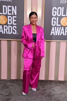 January 10, 2023, Los Angeles, California, United States: Domee Shi attends the 80th Annual Golden Globe Awards, Arrivals held at The Beverly Hilton in Los Angeles on Jan 10, 2023. Los Angeles United States  - ZUMAc35_ 20230110_zaf_c35_110 Copyright: xGeorgexPimentelx