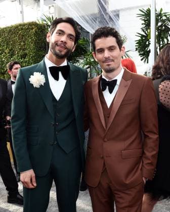 Diego Calva and Damien Chazelle on the red carpet at the 80th Annual Golden Globe AwardsÂ® at the Beverly Hilton in Beverly Hills, CA on Tuesday, January 10, 2023  Copyright: xHFPAxPhotographerx 34467-033PLX