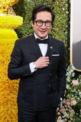 Ke Huy Quan on the red carpet at the 80th Annual Golden Globe AwardsÂ® at the Beverly Hilton in Beverly Hills, CA on Tuesday, January 10, 2023  Copyright: xHFPAxPhotographerx 34467-036PLX