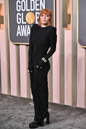 Natasha Lyonne on the red carpet at the 80th Annual Golden Globe AwardsÂ® at the Beverly Hilton in Beverly Hills, CA on Tuesday, January 10, 2023  Copyright: xHFPAxPhotographerx 34467-040PLX