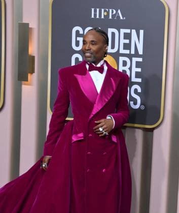 Billy Porter arrives for the 80th annual Golden Globe Awards at the Beverly Hilton in Beverly Hills, California on Tuesday, January 10, 2023.  LAP20230110242 JIMxRUYMEN