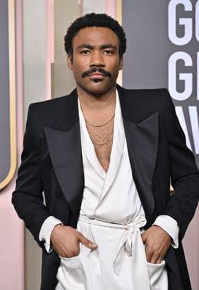 Donald Glover on the red carpet at the 80th Annual Golden Globe AwardsÂ® at the Beverly Hilton in Beverly Hills, CA on Tuesday, January 10, 2023  Copyright: xHFPAxPhotographerx 34467-046PLX