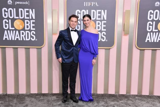 January 10, 2023, Los Angeles, California, United States: Social Media Creator Cody Ko and Kelsey Kreppel attend the 80th Annual Golden Globe Awards, Arrivals held at The Beverly Hilton in Los Angeles on Jan 10, 2023. Los Angeles United States  - ZUMAc35_ 20230110_zaf_c35_116 Copyright: xGeorgexPimentelx