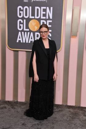 January 10, 2023, Los Angeles, California, United States: Director Sarah Polley attends the 80th Annual Golden Globe Awards, Arrivals held at The Beverly Hilton in Los Angeles on Jan 10, 2023. Los Angeles United States  - ZUMAc35_ 20230110_zaf_c35_121 Copyright: xGeorgexPimentelx