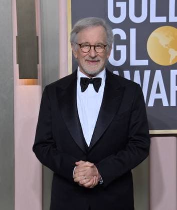 Steven Spielberg arrives for the 80th annual Golden Globe Awards at the Beverly Hilton in Beverly Hills, California on Tuesday, January 10, 2023.  LAP20230110259 JIMxRUYMEN