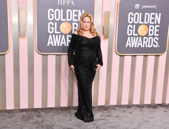January 10, 2023, Los Angeles, California, United States: Jennifer Coolidge attends the 80th Annual Golden Globe Awards, Arrivals held at The Beverly Hilton in Los Angeles on Jan 10, 2023. Los Angeles United States  - ZUMAc35_ 20230110_zaf_c35_128 Copyright: xGeorgexPimentelx