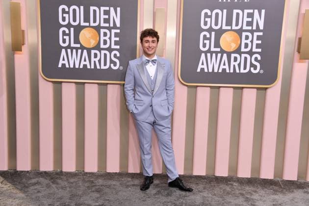January 10, 2023, Los Angeles, California, United States: Gabriel LaBelle attends the 80th Annual Golden Globe Awards, Arrivals held at The Beverly Hilton in Los Angeles on Jan 10, 2023. Los Angeles United States  - ZUMAc35_ 20230110_zaf_c35_162 Copyright: xGeorgexPimentelx