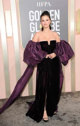 Selena Gomez at arrivals for 80th Annual Golden Globe Awards - Arrivals, Beverly Hilton Hotel, Beverly Hills, CA January 10, 2023. Photo By: Elizabeth Goodenough Everett Collection at arrivals for 80th Annual Golden Globe Awards - Arrivals, Beverly Hilton Hotel, Beverly Hills, CA January 10, 2023. Photo By: Elizabeth Goodenough Everett Collection PUBLICATIONXNOTxINxCANxCHNxFRAxITAxJPNxNORxPOLxRUSxESPxUKxUSA
