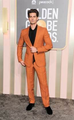 Andrew Garfield at arrivals for 80th Annual Golden Globe Awards - Arrivals, Beverly Hilton Hotel, Beverly Hills, CA January 10, 2023. Photo By: Elizabeth Goodenough Everett Collection at arrivals for 80th Annual Golden Globe Awards - Arrivals, Beverly Hilton Hotel, Beverly Hills, CA January 10, 2023. Photo By: Elizabeth Goodenough Everett Collection PUBLICATIONXNOTxINxCANxCHNxFRAxITAxJPNxNORxPOLxRUSxESPxUKxUSA