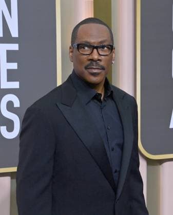 Eddie Murphy arrives for the 80th annual Golden Globe Awards at the Beverly Hilton in Beverly Hills, California on Tuesday, January 10, 2023.  LAP20230110649 JIMxRUYMEN