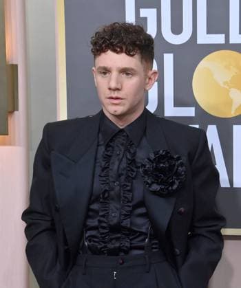 Chris Perfetti arrives for the 80th annual Golden Globe Awards at the Beverly Hilton in Beverly Hills, California on Tuesday, January 10, 2023.  LAP20230110673 JIMxRUYMEN