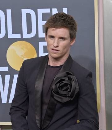 Eddie Redmayne arrives for the 80th annual Golden Globe Awards at the Beverly Hilton in Beverly Hills, California on Tuesday, January 10, 2023.  LAP20230110688 JIMxRUYMEN