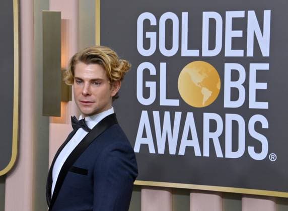 Daniel Marc Dreifuss arrives for the 80th annual Golden Globe Awards at the Beverly Hilton in Beverly Hills, California on Tuesday, January 10, 2023.  LAP20230110707 JIMxRUYMEN