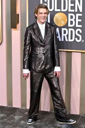 Davis Burleson at the 80 Golden Globe Awards at the Beverly Hilton Hotel Beverly Hills, 10 01 2023. Foto:xD.xBedrosianx xFuturexImage