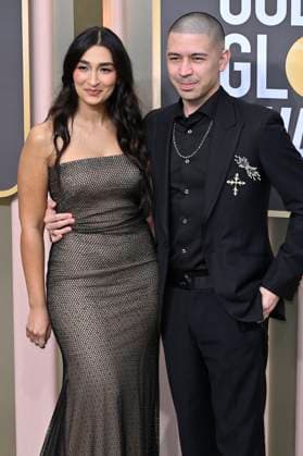 Aleena Miller and Noel Miller at the 80 Golden Globe Awards at the Beverly Hilton Hotel Beverly Hills, 10 01 2023. Foto:xD.xBedrosianx xFuturexImage