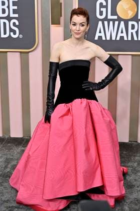 Britt Lower at the 80 Golden Globe Awards at the Beverly Hilton Hotel Beverly Hills, 10 01 2023. Foto:xD.xBedrosianx xFuturexImage