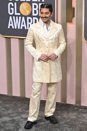 Mark Indelicato at the 80 Golden Globe Awards at the Beverly Hilton Hotel Beverly Hills, 10 01 2023. Foto:xD.xBedrosianx xFuturexImage