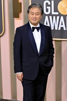 Park Chan wook at the 80 Golden Globe Awards ceremony at the Beverly Hilton Hotel Beverly Hills, 10 01 2023. Foto:xD.xBedrosianx xFuturexImage