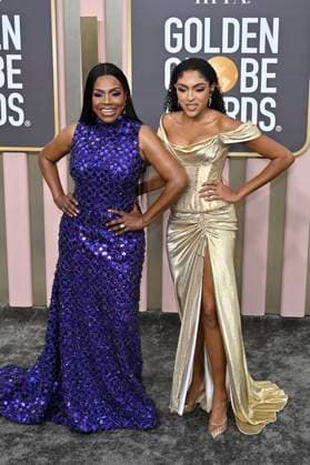 Sheryl Lee Ralph and Ivy Coco at the 80 Golden Globe Awards at the Beverly Hilton Hotel Beverly Hills, 10 01 2023. Foto:xD.xBedrosianx xFuturexImage