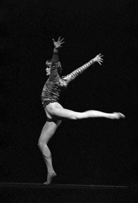 Premier of Macbeth ballet 8338825 04.11.1990 Premiere of the Macbeth ballet staged by the Kremlin Ballet Theatre. Ballet soloist Andris Liepa as Macbeth. Alexander Makarov Moscow Russia  Copyright: xAlexanderxMakarovx