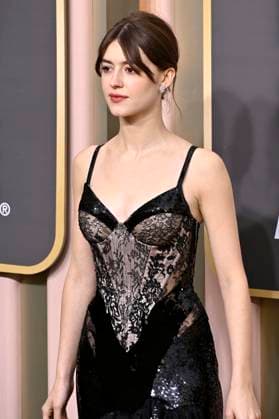 Daisy Edgar Jones at the 80 Golden Globe Awards at the Beverly Hilton Hotel Beverly Hills, 10 01 2023. Foto:xD.xBedrosianx xFuturexImage