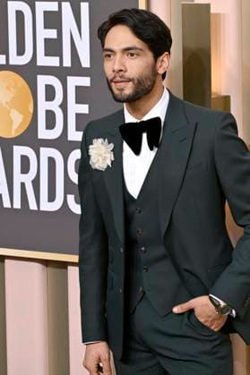 Diego Calva at the 80 Golden Globe Awards at the Beverly Hilton Hotel Beverly Hills, 10 01 2023. Foto:xD.xBedrosianx xFuturexImage