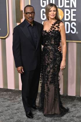 Eddie Murphy with partner Paige Butcher at the 80 Golden Globe Awards at the Beverly Hilton Hotel Beverly Hills, 10 01 2023. Foto:xD.xBedrosianx xFuturexImage