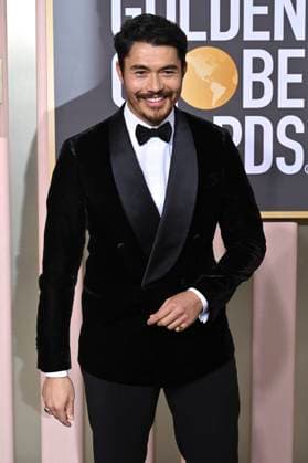 Henry Golding bei der Verleihung der 80. Golden Globe Awards im Beverly Hilton Hotel. Beverly Hills, 10.01.2023 *** Henry Golding at the 80 Golden Globe Awards at the Beverly Hilton Hotel Beverly Hills, 10 01 2023. Foto:xD.xBedrosianx xFuturexImage