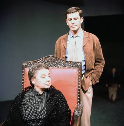 Rückkehr von den Sternen Rückkehr von den Sternen, Fernsehfilm nach dem Stück von Andre Obey, Deutschland 1965, Regie: Franz Peter Wirth, Darsteller: Hellmut Lange, Lina Carstens, Deutschland , Deutschland Copyright: FredxLindinger Nur redaktionelle Nutzung. Editorial usage only. LIN_7601001812 UnitedArchives EDITORIAL USE ONLY