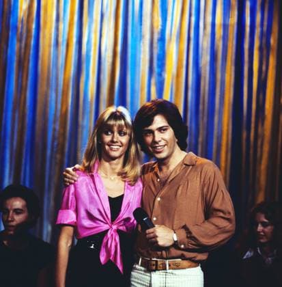 Olivia Newton John Olivia Newton John, britisch australische Sängerin, Songwriterin und Schauspielerin, bei einem Auftrit in einer Fernsehshow, Deutschland 1979., Deutschland , Deutschland Copyright: FredxLindinger Nur redaktionelle Nutzung. Editorial usage only. LIN_7602000576 UnitedArchives EDITORIAL USE ONLY