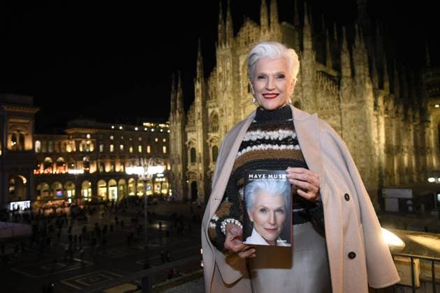 Entertainment Themen der Woche KW02 Entertainment Bilder des Tages Milan, Presentation of the book by Maye Musk - A Woman Must Have A Plan - In the photo Maye Musk  Copyright: xSimonexComix xipa-agency.netx xComi Terenghix IPA_IPA35447251