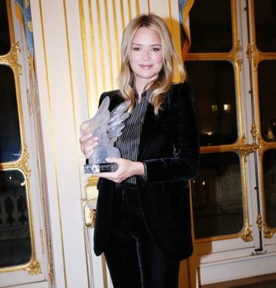 Le Prix du French Cinema Award pour l actrice Belge Virginie Efira au Ministere de la Culture CELEBRITIES: Prix French Cinema Award- Paris - 12 01 2023 JonathanRebboah Panoramic  PESRK24022012