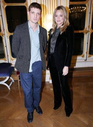 Le Prix du French Cinema Award pour l actrice Belge Virginie Efira au Ministere de la Culture en presence de son compagnon Niels Schneider acteur franco canadien CELEBRITIES: Prix French Cinema Award- Paris - 12 01 2023 JonathanRebboah Panoramic  PESRK24022012