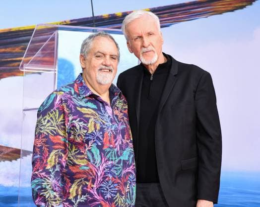 January 12, 2023, Hollywood: Jon Landau and James Cameron attend James Cameron and Jon Landau Hand And Footprint in Cement Ceremony. Hollywood - ZUMAb173 20230112_zap_b173_096 Copyright: xBillyxBennightx