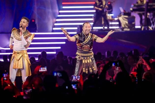 Bilder des Jahres 2023, Entertainment 01 Januar Entertainment Themen der Woche KW02 Entertainment Bilder des Tages Rust DJ BoBo - EVOLUT30N Tour, WELTPREMIERE DJ BOBO KONZERT EVOLUT30N , 13.01.2023 DJ BoBo (Rene Peter Baumann) in bester Laune in seinem Element GER , DJ BoBo - EVOLUT30N Tour, WELTPREMIERE DJ BOBO KONZERT EVOLUT30N , 13.01.2023 *** Rust DJ BoBo EVOLUT30N Tour, WORLD PREMIERE DJ BOBO CONCERT EVOLUT30N , 13 01 2023 DJ BoBo Rene Peter Baumann in high spirits in his element GER , DJ BoBo EVOLUT30N Tour, WORLD PREMIERE DJ BOBO CONCERT EVOLUT30N , 13 01 2023 Copyright: xSandyxDinkelackerx EP_SDR