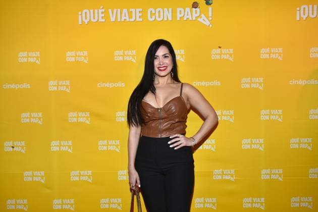 Daddy Daughter Trip Mexico City Film Premiere January 14, 2023, Mexico City, Mexico: Sol Montiel attends at Daddy Daughter Trip film premiere at Cinepolis Mitikah. on January 14, 2023 in Mexico City, Mexico. (Photo by Carlos Tischler Eyepix Group) Copyright: xCarlosxTischler xEyepixxGroupx CT_14012023_86178