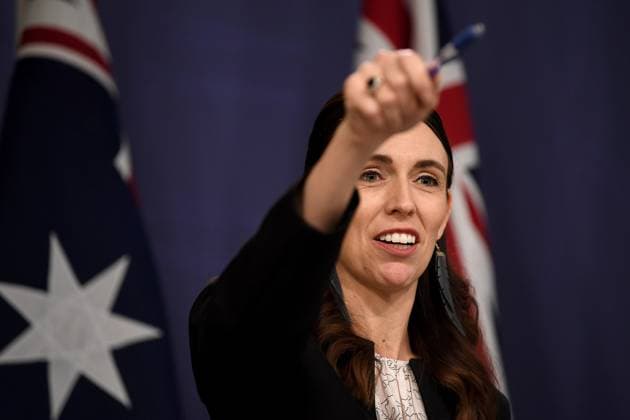 JACINDA ARDERN SYDNEY VISIT, New Zealand Prime Minister Jacinda Ardern speaks to the media during a press conference in Sydney, Friday, July 8, 2022. ( NO ARCHIVING, EDITORIAL USE ONLY, NO USE IN BOOKS WITHOUT CONSENT SYDNEY NSW AUSTRALIA  Copyright: xBIANCAxDExMARCHIx 20220708001677259725