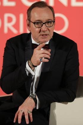 January 16, 2023, Turin, Piedmont, Italy: Amid a string of sexual misconduct accusations, Oscar-winning actor KEVIN SPACEY makes his first voluntary public appearance in 5 years by attending a Masterclass and Honorary Award Event organized by the Museo Nazionale del Cinema in front of a sold out crowd in Turin, Italy Turin Italy - ZUMAc179 20230116_zep_c179_052 Copyright: xMickaelxChavetx