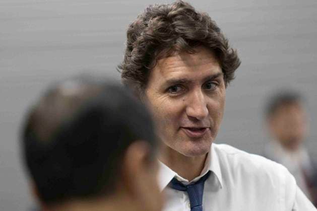 January 17, 2023, Windsor, Ontario, Canada: Prime Minister Justin Trudeau tours the University of WindsoröÄÃ s Charge LAB in Windsor, Ont. on Tuesday, January 17, 2023. Windsor Canada  - ZUMAc35_ 20230117_zaf_c35_057 Copyright: xNicolexOsbornex