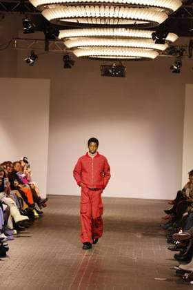 Germany: W.E4.Fashion Day in Berlin by Designer Danny Reinke Berlin: Models present the latest collection by designer Danny Reinke on the catwalk in the Bolle Festsäle in Alt-Moabit. Berlin Moabit Germany Copyright: SimonexKuhlmey