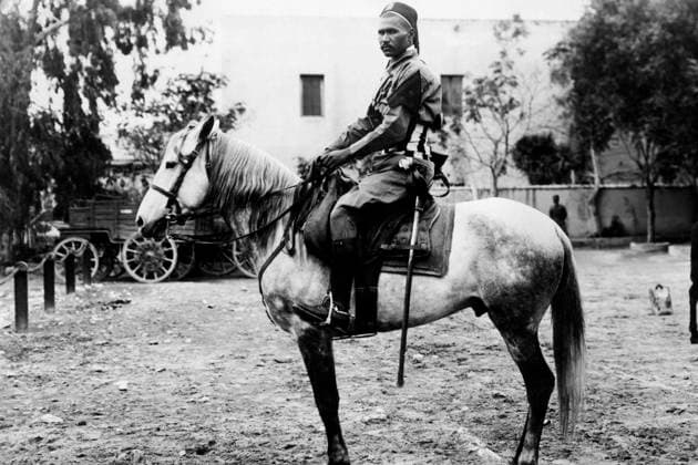 RECORD DATE NOT STATED Savari, Libyan soldier of the army of the Kingdom of Italy in Libya, 1920-30 01 02 1920 972_33_W368046