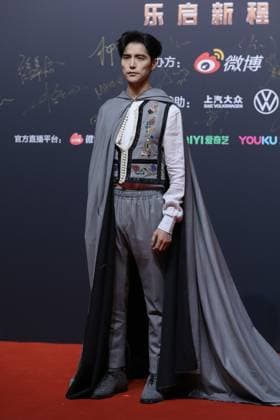 BEIJING, CHINA - JANUARY 18: Singer Ayanga arrives at the red carpet for Weibo Music Awards 2022 on January 18, 2023 in Beijing, China.  Copyright: xVCGx VCG111418472627