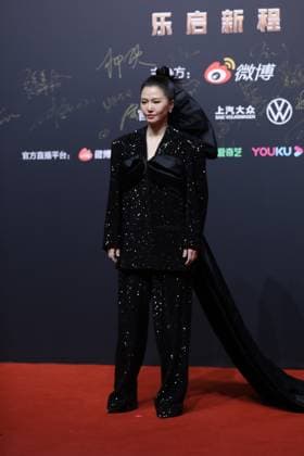 BEIJING, CHINA - JANUARY 18: Singer Tan Weiwei arrives at the red carpet for Weibo Music Awards 2022 on January 18, 2023 in Beijing, China.  Copyright: xVCGx VCG111418472648