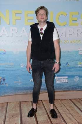 January 18, 2023, Mexico City, Mexico: Alexander Acha attends a press conference to promote the film Infelices para Siempre at Cinepolis VIP Universidad. on January 18, 2023 in Mexico City, Mexico. Mexico City Mexico - ZUMAe321 20230119_zia_e321_027 Copyright: xJaimexNogales xEyepixxGroupx
