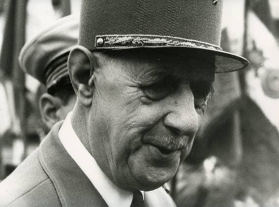 French General and politician President Charles De Gaulle, France 1960s 